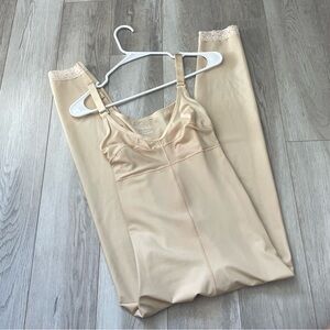 Isavela Post-Surgical Jumpsuit compression garment womens Beige (large) medical